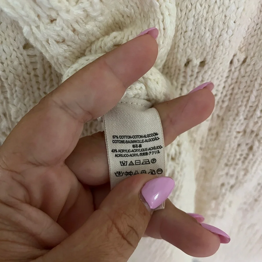 NWT Free‎ People Hot Tropics V Neck Sweater - Picture 7 of 7